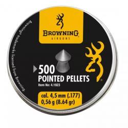 PLOMBS POINTU 4.5mm BROWNING 0.56G x500