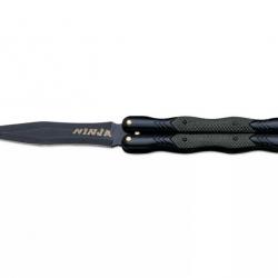 COUTEAU PAPILLON CUDEMAN NINJA ACIER NOIR 12.5CM