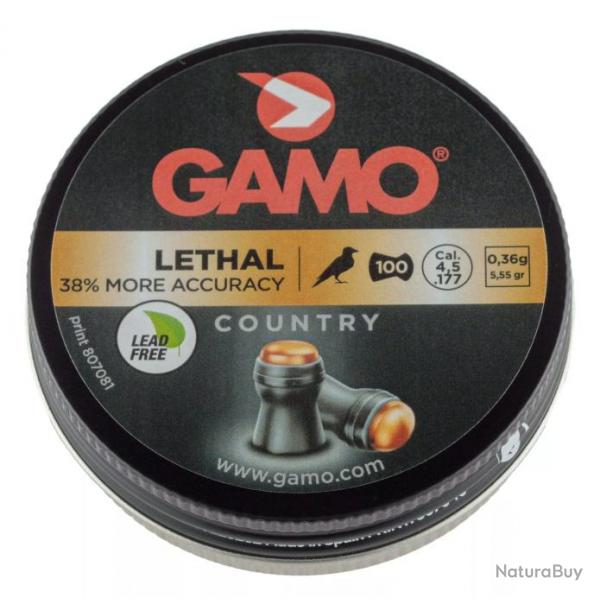 PLOMBS GAMO LETHAL MASTER 4.5mm x100