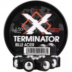 BALLES ACIER X-TERMINATOR pour HDR50 TR50 (x30)