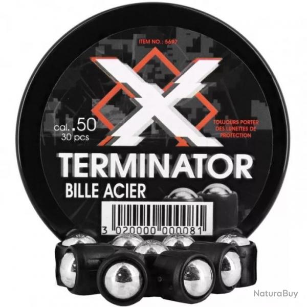 BALLES ACIER X-TERMINATOR pour HDR50 (x30)