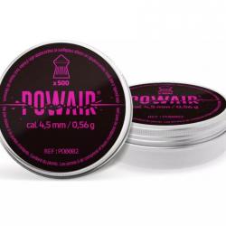 PLOMBS POINTU 4.5mm 0.56g POWAIR x500