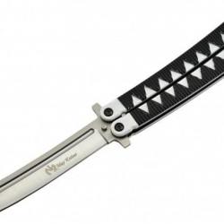 COUTEAU PAPILLON MAX KNIVES LAME ACIER 3CR13 MANCHE NINJA