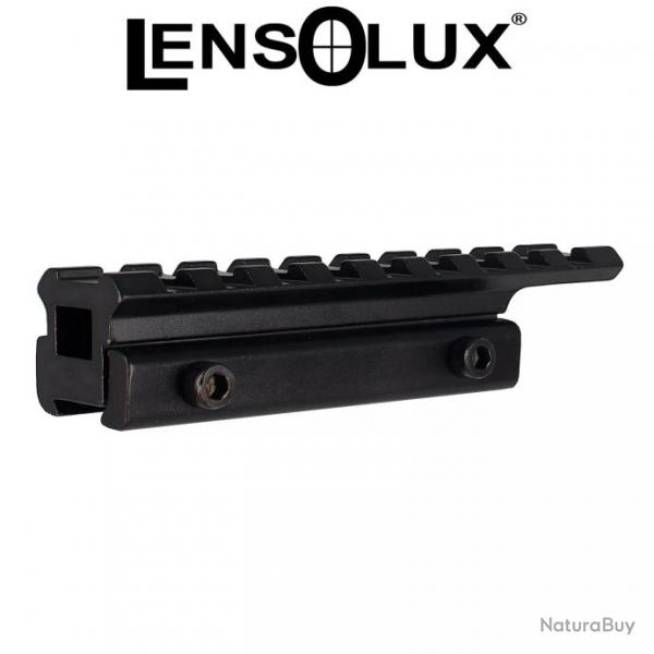 ADAPTATEUR RAIL LENSOLUX 11 VERS 22MM PICATINNY