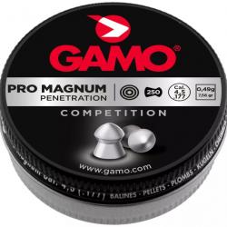 PLOMBS GAMO TETE POINTUE PRO MAGNUM 4.5mm x250