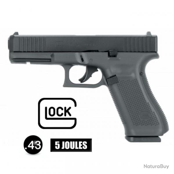 PISTOLET T4E GLOCK 17 GEN5 Cal.43