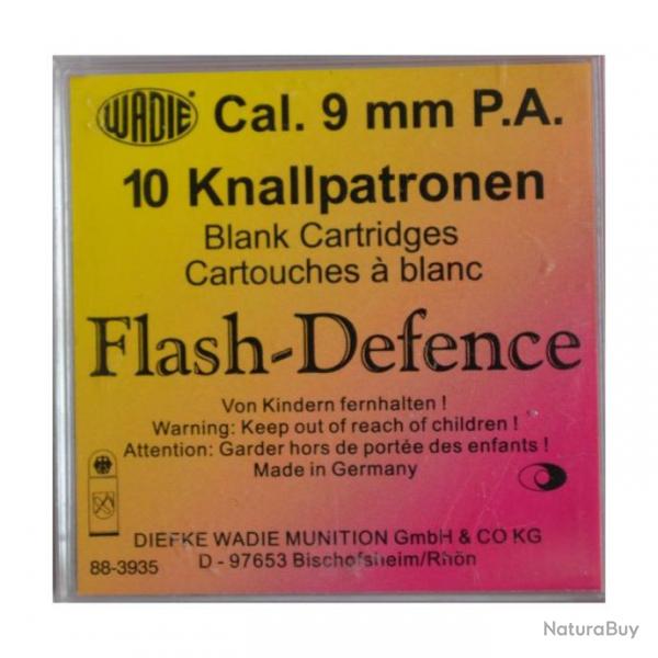 MUNITIONS FLASH DEFENSE WADIE x 10 - 9MM PA