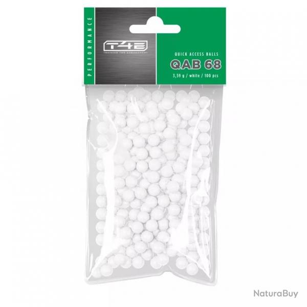 SACHET 100 BILLES BRISE-GLACE POLYMERE QAB Cal.68