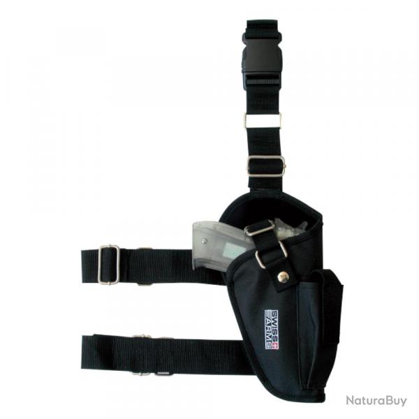 HOLSTER DE CUISSE SWISS ARMS NOIR