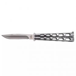 COUTEAU PAPILLON ENTRAINEMENT THIRD CHROME LAME 11CM