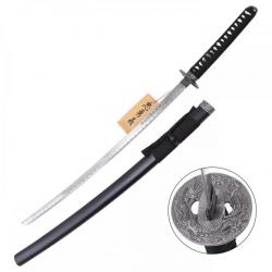 KATANA DECO LAME ACIER MOTIF LE DERNIER SAMOURAI