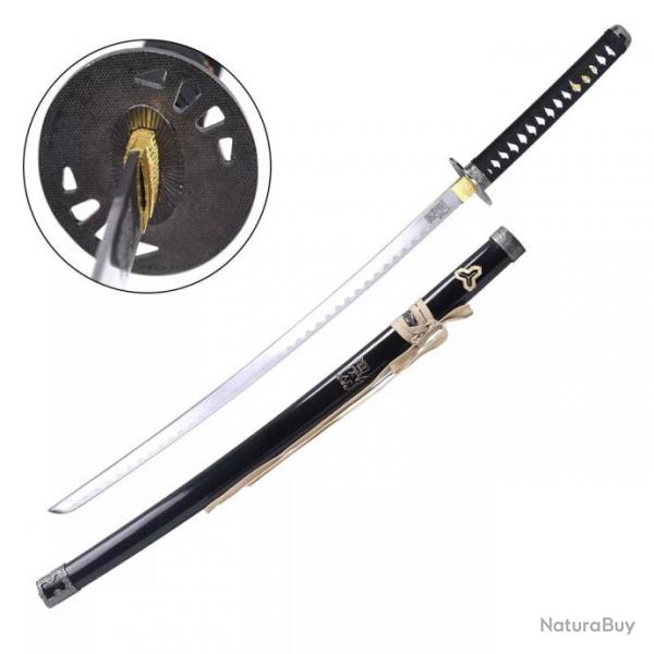 KATANA DECO LAME ACIER MOTIF LA FIANCEE KILL BILL