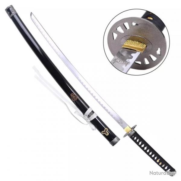 KATANA DECO LAME ACIER MOTIF BILL KILL BILL