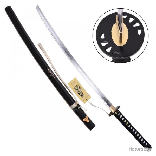 KATANA DECO LAME ACIER MOTIF BUDD KILL BILL