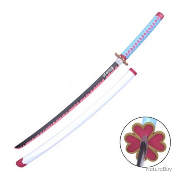 KATANA COSPLAY LAME BAMBOU DEMON SLAYER KANROJI MITSURI ZS662-WOOD