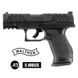 PISTOLET WALTHER PDP COMPACT T4E CAL 0.43 NOIR