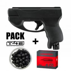 PACK PISTOLET T4E TP50 COMPACT - Cal .50 - 11 Joules