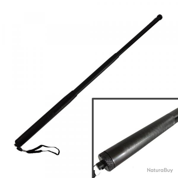 MATRAQUE TELESCOPIQUE 50 CM Noire