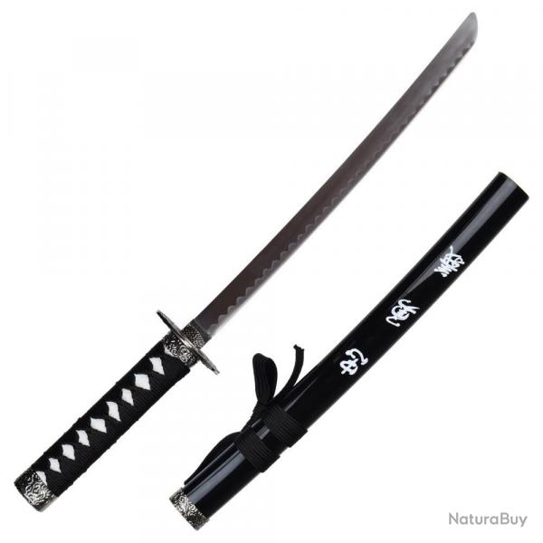 MINI KATANA DECO LAME ACIER MOTIFS JAPONAIS