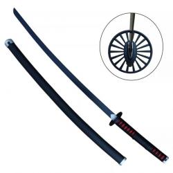 KATANA DECO LAME ACIER MOTIF DEMON SLAYER ZS650