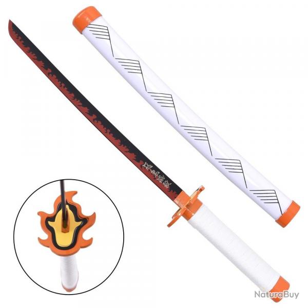 MINI KATANA DECO LAME ACIER MOTIF DEMON SLAYER ZS656