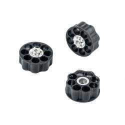 SET DE 3 BARILLETS POUR PISTOLET GLOCK 17 - 4.5 mm BBs ou Plombs - CO²