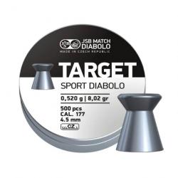 PLOMBS JSB TARGET SPORT 4.50mm/0.520Gr x500