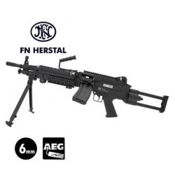 REPLIQUE AEG FN MINIMI M249 PARA Noir 1J