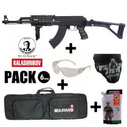 PACK REPLIQUE AEG KALASHNIKOV AK 47 Tactical 550BBs 1J