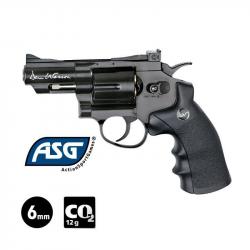 REVOLVER ASG DAN WESSON 2.5" Noir - Full Metal - 6 mm BB - CO² 1.4J