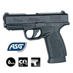 PISTOLET ASG BERSA BP9CC Noir - Culasse mobile - 6 mm BB - CO² 1.5J