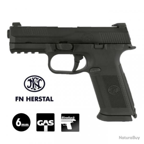 PISTOLET FN HERSTAL FNS-9 GBB - Culasse mobile - 6 mm BB - Gaz 0.8J