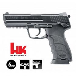 PISTOLET HECKLER & KOCH HKP45 Noir - Culasse mobile - 6 mm BB - Gaz