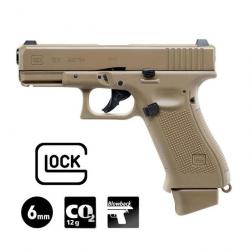 PISTOLET GLOCK 19X Coyote - 6 mm BB - CO² 1.6J