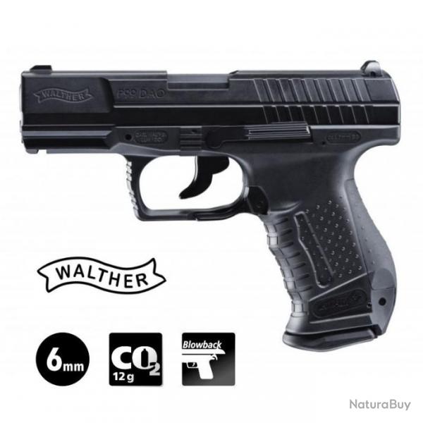 PISTOLET WALTHER P99 DAO Noir - Blowback - 6 mm BB - CO