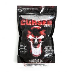 BILLES AIRSOFT ASG CURSED SERIES 0,28 g Blanches SACHET 3600 BBs