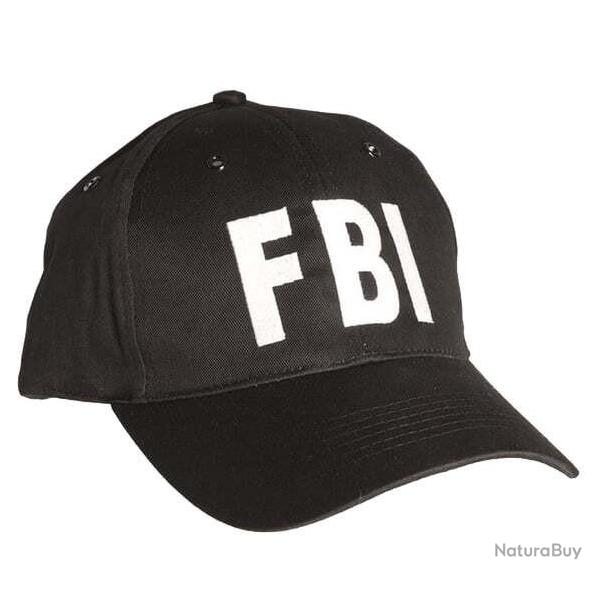 CASQUETTE NOIRE FBI