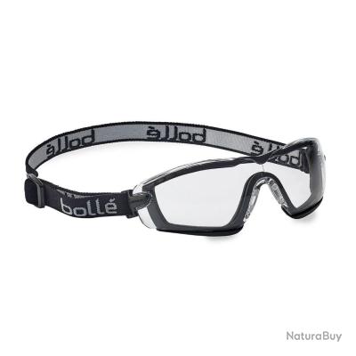 Masque De Protection Bollé X900 – Noir, Verre Transparent, étui Souple Et Sacoche Rigide Inclus – Compatible Avec Tous Les Casques