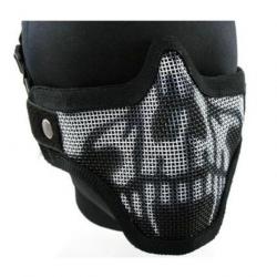 MASQUE SHADOW GRILLAGE SKULLS -TETE DE MORT