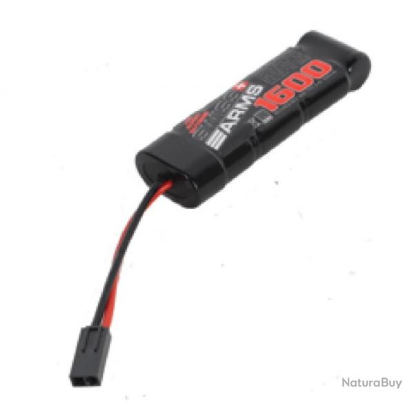 BATTERIE SWISS ARMS HAUTE PERF NIMH type mini 8.4V / 1600MAH 1 ELEMENT Tamiya