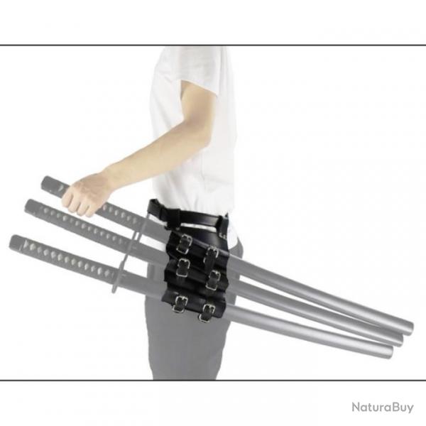 HOLSTER CEINTURE POUR 3 KATANAS