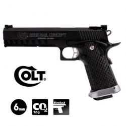 PISTOLET COLT 2009 RAIL CONCEPT Noir - 6 mm BB CO² 1.4J