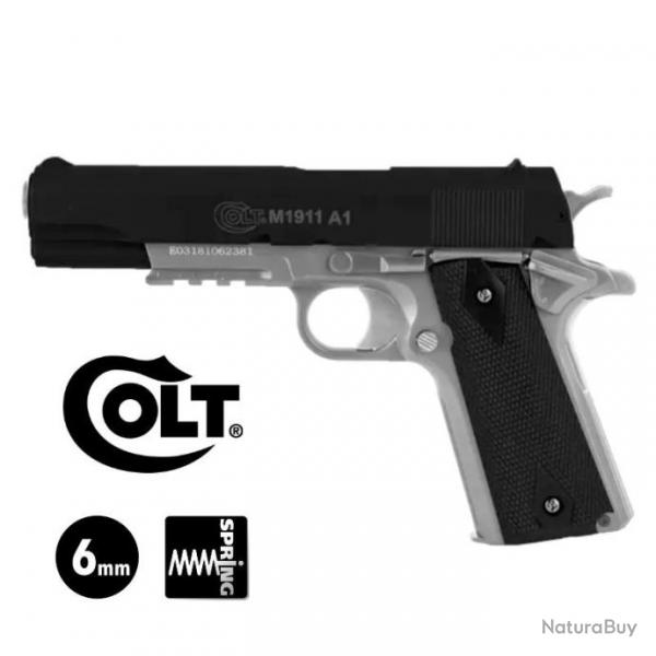 PISTOLET COLT 1911 Dual Tone - Culasse fixe - 6 mm BB Spring 0.7J