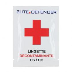 LINGETTE DECONTAMINANTE CS/OC ELITE DEFENDER