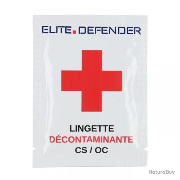 LINGETTE DECONTAMINANTE CS/OC ELITE DEFENDER