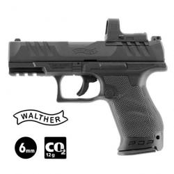 PISTOLET WALTHER PDP COMPACT 4" COMBO RDS 8 - 6 mm BB CO2