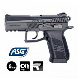 PISTOLET CZ75 P-07 DUTY Noir - Blowback - 6 mm BB - CO²