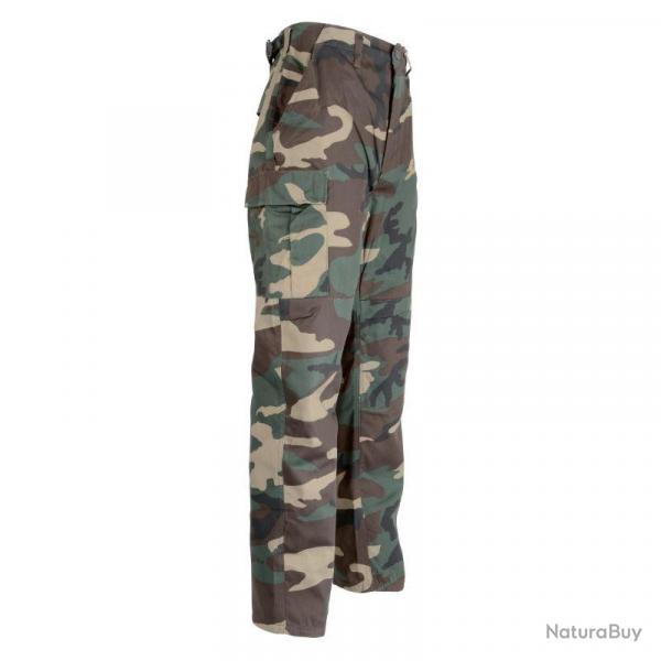 PANTALON TACTIQUE BDU CAMO WOODLAND