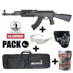 PACK REPLIQUE AEG KALASHNIKOV AK 47 Tactical 550BBs 1.4J