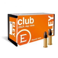 CARTOUCHES ELEY CLUB - 22LR (BOITE DE 50)